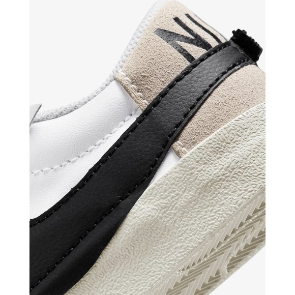 Nike Blazer Low 77 Jumbo Shoes Sneakers DN2158-101 White / Black Men's - Picture 13 of 15